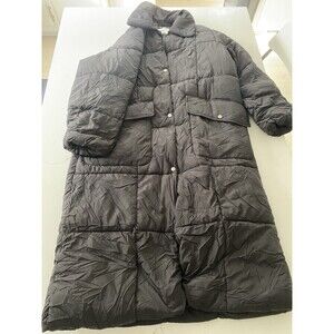 Pistola Womens Black Coat Medium Large M/L Puff Winter